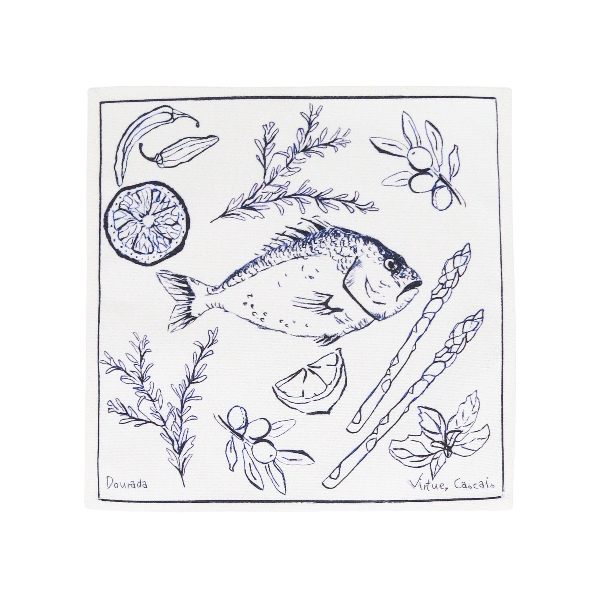 Straight From the Sea Table Set