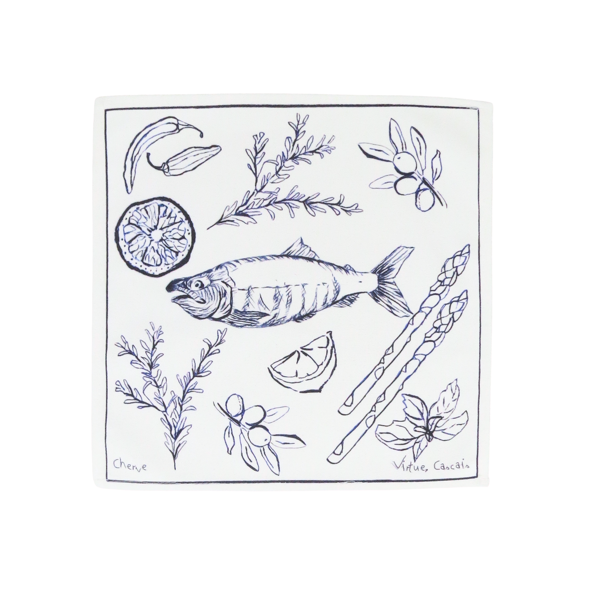 Straight From the Sea Table Set